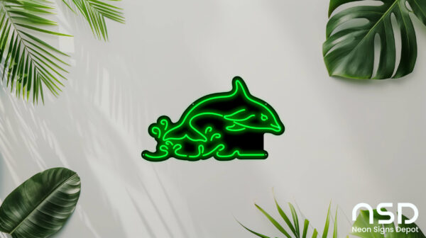 Dolphin V5 Neon Sign_Animals_Black_Mockup_Template01-green Dolphin V5 Neon Sign_Animals_Black_Mockup_Template01-green