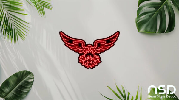 Eagle V3 Neon Sign_Animals_Black_Mockup_Template01-red Eagle V3 Neon Sign_Animals_Black_Mockup_Template01-red
