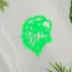 Eagle V5 Neon Sign_Animals_Transparent_Mockup_Template01-green