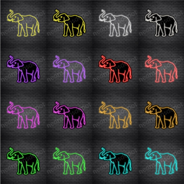 Elephant V1 Neon Sign Elephant V1 Neon Sign