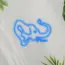 Elephant V3 Neon Sign_Animals_Transparent_Mockup_Template01_blue
