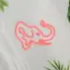 Elephant V3 Neon Sign_Animals_Transparent_Mockup_Template01_red