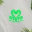 Flamingo V2 Neon Sign_Animals_Transparent_Mockup_Template01_green