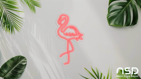 Flamingo V3 Neon Sign_Animals_Transparent_Mockup_Template01_red Flamingo V3 Neon Sign_Animals_Transparent_Mockup_Template01_red