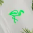Flamingo V4 Neon Sign_Animals_Transparent_Mockup_Template01_green