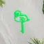 Flamingo V5 Neon Sign_Animals_Transparent_Mockup_Template01_green