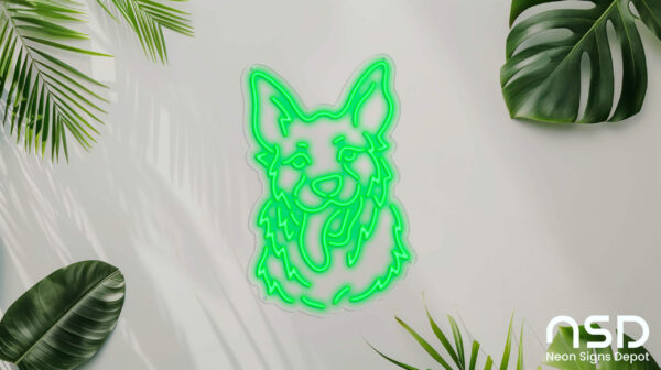German Shepherd Dog V2 Neon Sign_Animals_Transparent_Mockup_Template01-green German Shepherd Dog V2 Neon Sign_Animals_Transparent_Mockup_Template01-green