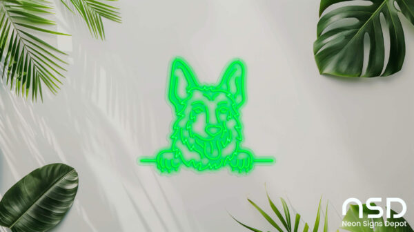 German Shepherd Dog V5 Neon Sign_Animals_Transparent_Mockup_Template01-green German Shepherd Dog V5 Neon Sign_Animals_Transparent_Mockup_Template01-green
