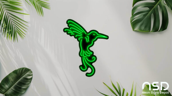 Hummingbird V5 Neon Sign_Animals_Black_Mockup_Template01-green Hummingbird V5 Neon Sign_Animals_Black_Mockup_Template01-green