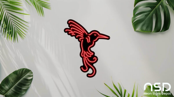 Hummingbird V5 Neon Sign_Animals_Black_Mockup_Template01-red Hummingbird V5 Neon Sign_Animals_Black_Mockup_Template01-red
