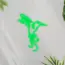 Hummingbird V5 Neon Sign_Animals_Transparent_Mockup_Template01-green