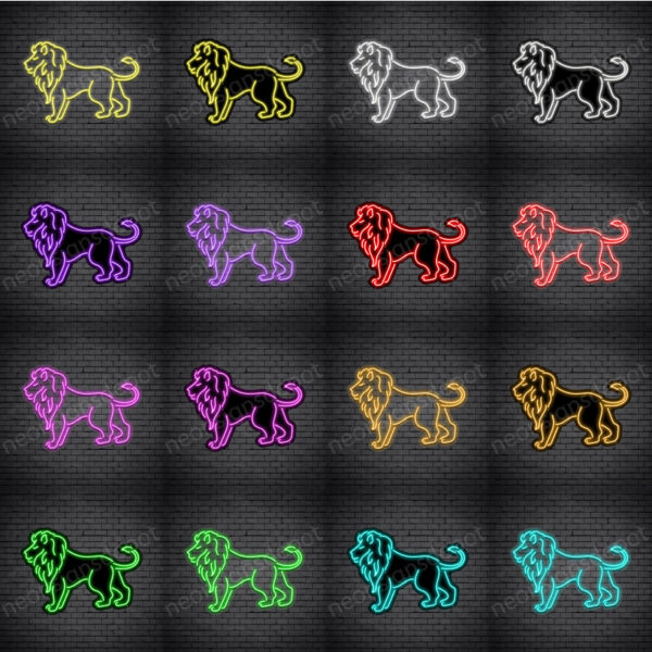 Lion V2 Neon Sign Lion V2 Neon Sign