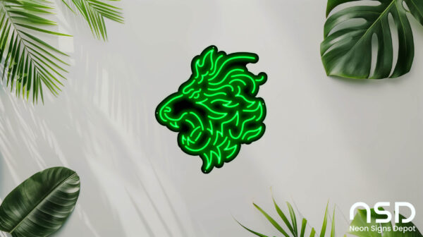 Lion V4 Neon Sign Lion V4 Neon Sign