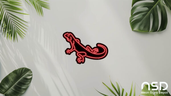Lizard V1 Neon Sign