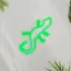 Lizard V2 Neon Sign_Animals_Transparent_Mockup_Template01-green