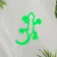 Lizard V4 Neon Sign_Animals_Transparent_Mockup_Template01-green