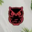 Owl V4 Neon Sign_Black_Mockup_Template01_red