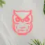 Owl V4 Neon Sign_Transparent_Mockup_Template01_red