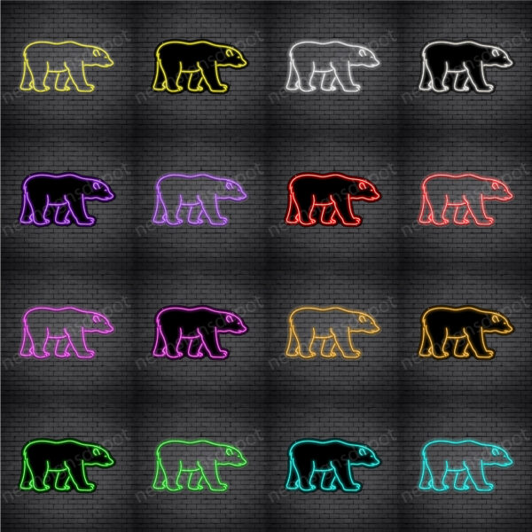 Polar Bear V3 Neon Sign Polar Bear V3 Neon Sign