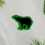 Polar Bear V4 Neon Sign_Animals_Black_Mockup_Template01_green