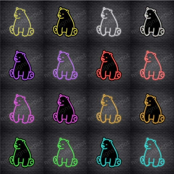 Polar Bear V5 Neon Sign Polar Bear V5 Neon Sign