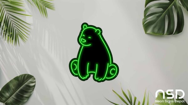 Polar Bear V5 Neon Sign