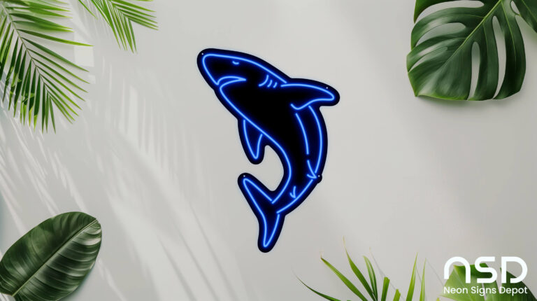 Shark V2 Neon Sign