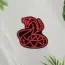 Snake V4 Neon Sign_Animals_Black_Mockup_Template01_red