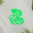 Snake V4 Neon Sign_Animals_Transparent_Mockup_Template01_green