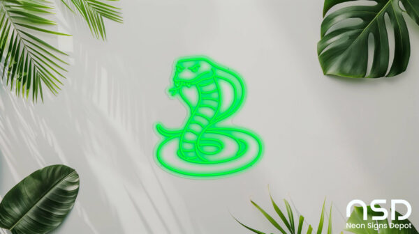 Snake V5 Neon Sign_Animals_Transparent_Mockup_Template01_green Snake V5 Neon Sign_Animals_Transparent_Mockup_Template01_green