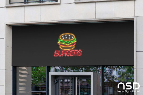 Burgers V4 Neon Sign_Transparent_Mockup_Template02 Burgers V4 Neon Sign_Transparent_Mockup_Template02