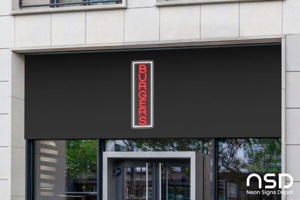 Burgers V5 Neon Sign_Transparent_Mockup_Template02 Burgers V5 Neon Sign_Transparent_Mockup_Template02
