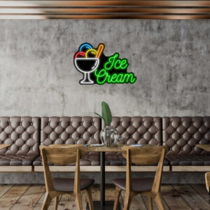 Ice Cream Neon Sign