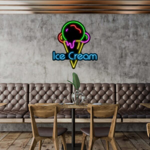 Ice Cream V1 Neon Sign