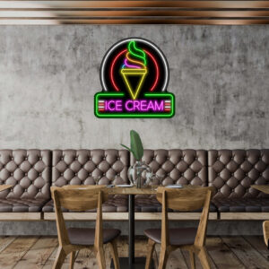 Ice Cream V2 Neon Sign