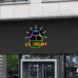 Ice cream V4 Neon Sign_Black_Mockup_Template02