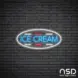Ice cream V8 Neon Sign_Black Brick_Mockup_Transparent