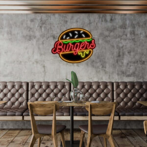 Yummy Burgers Neon Sign