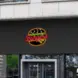 Yummy Burgers Neon Sign_Black_Mockup_Template02