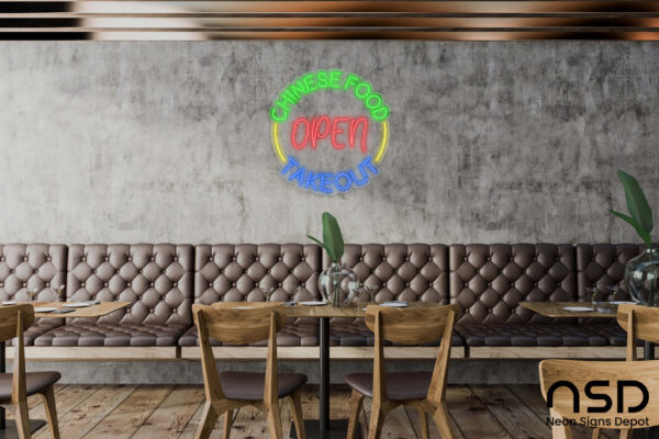 Chinese Food Open Take Out Neon Sign_Transparent_Mockup_Template01 Chinese Food Open Take Out Neon Sign_Transparent_Mockup_Template01