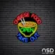 Chinese Food Open Take Out V2 Neon Sign_Black Brick_Mockup_Black