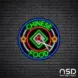 Chinese Food V11 Neon Sign_Black Brick_Mockup_Black