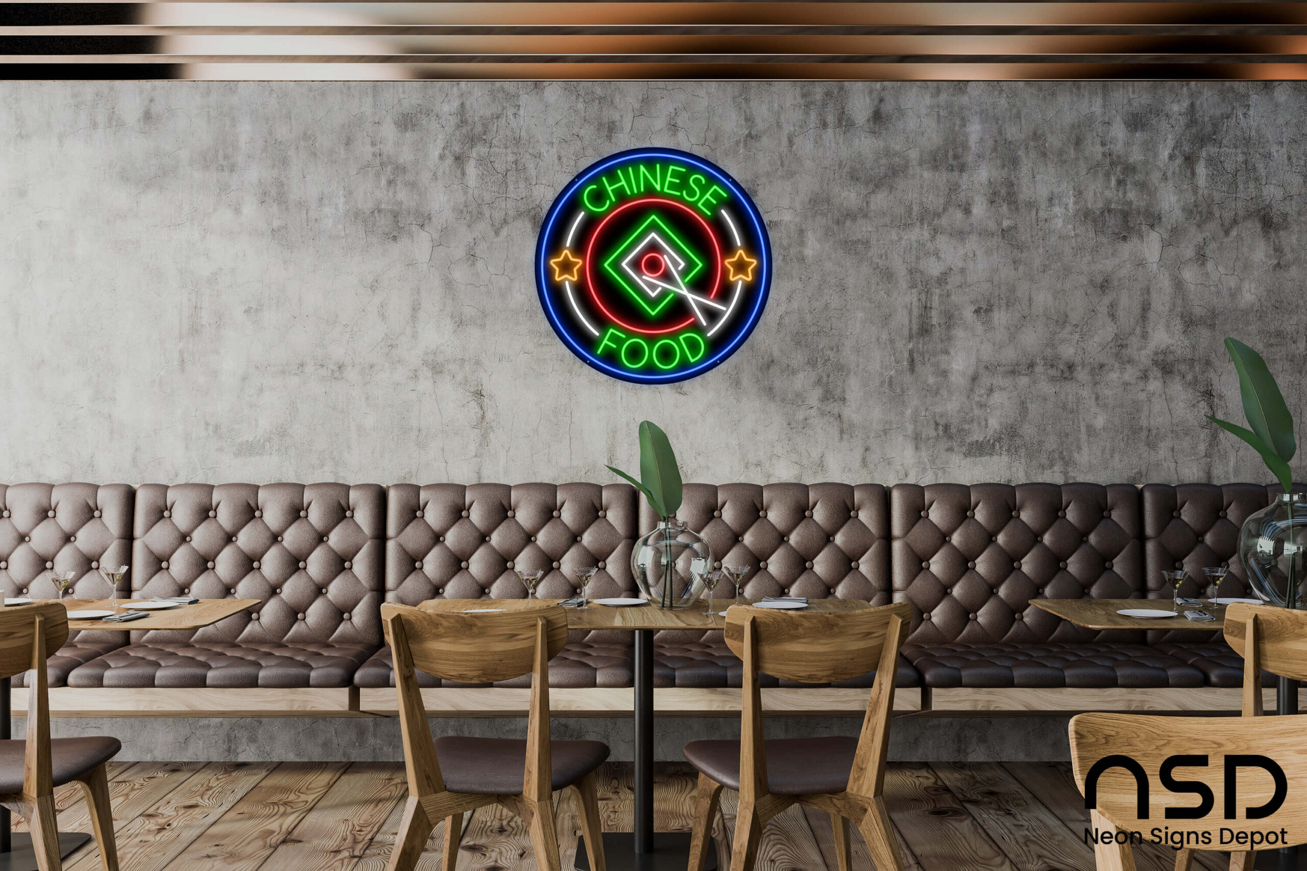 Chinese Food V11 Neon Sign neon sign