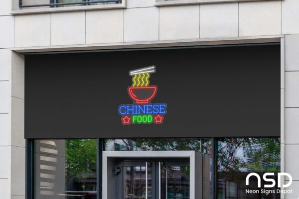 Chinese Food V12 Neon Sign_Transparent_Mockup_Template02 Chinese Food V12 Neon Sign_Transparent_Mockup_Template02