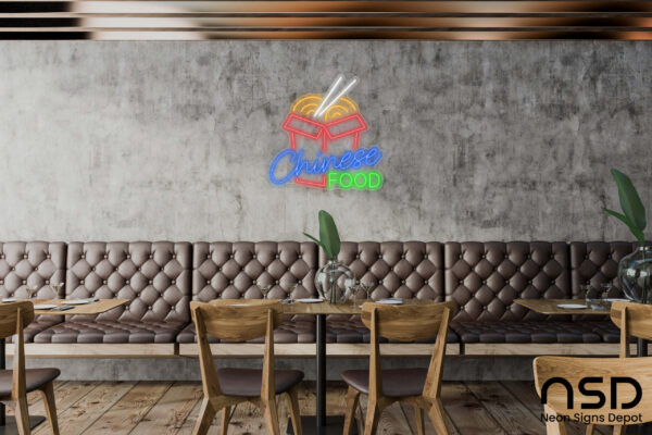 Chinese Food V9 Neon Sign_Transparent_Mockup_Template01 Chinese Food V9 Neon Sign_Transparent_Mockup_Template01