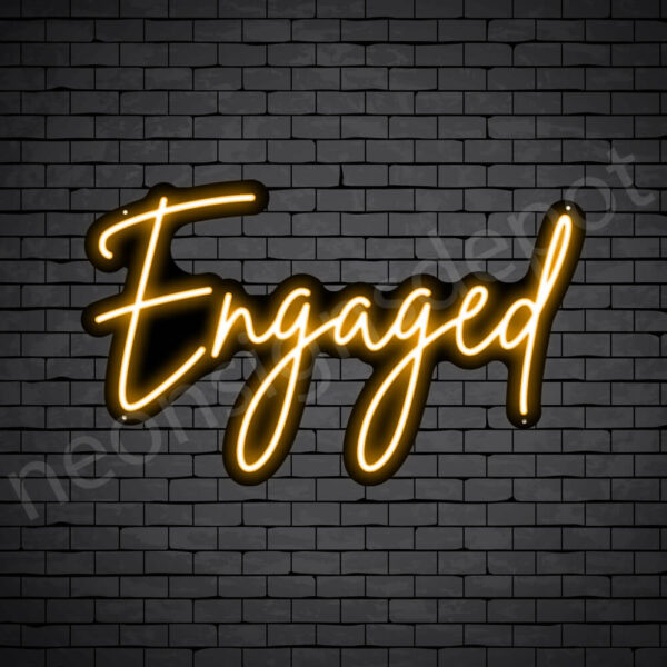 Engaged-17x28-WS-B-ORANGE Engaged-17x28-WS-B-ORANGE