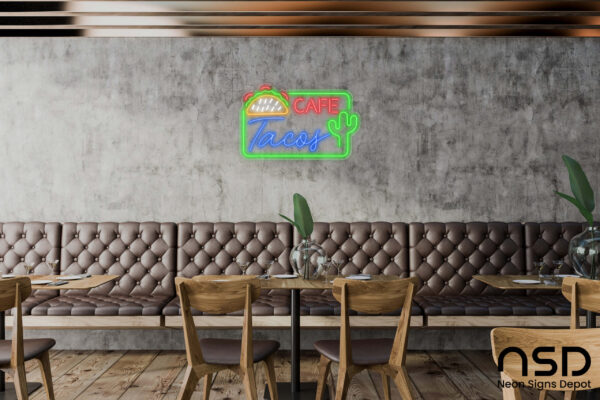 Mexican Cafe Tacos Neon Sign_Transparent_Mockup_Template01 Mexican Cafe Tacos Neon Sign_Transparent_Mockup_Template01
