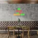 Mexican Food Neon Sign_Transparent_Mockup_Template01