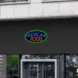 Mexican Food V8 Neon Sign_Black_Mockup_Template02
