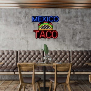 Mexico Taco Neon Sign